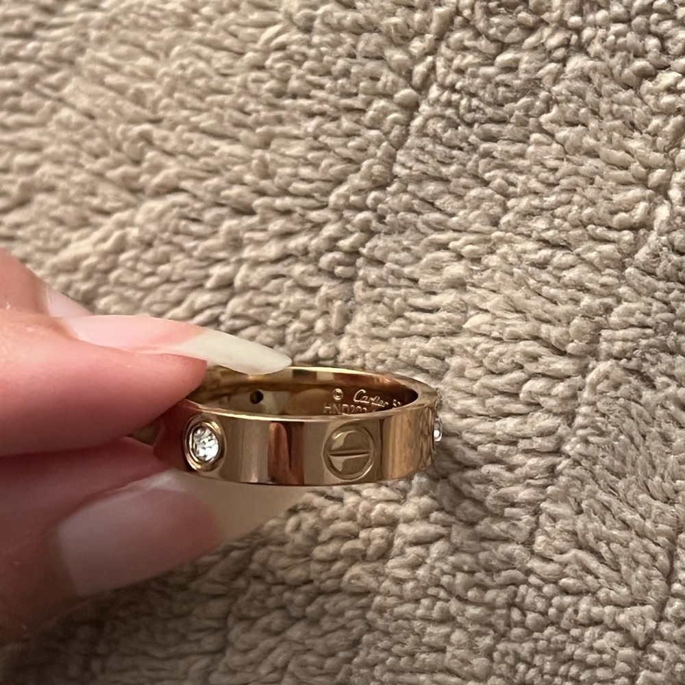 Rose Gold Love Ring